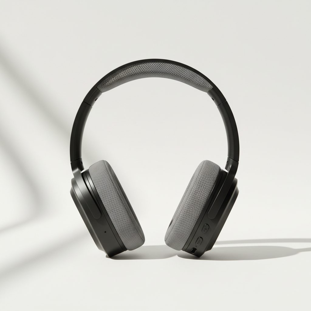 VoltAudio Commute Lite wireless ANC on-ear headphones in a compact design